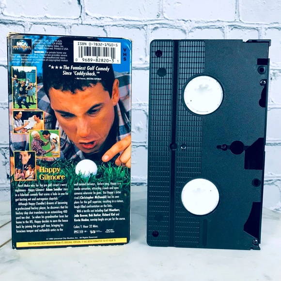Happy Gilmore Starting Adam Sandler Vintage 1996 VHS Movie - Picture 3 of 5